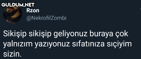 Rzon @NekrofilZombi...