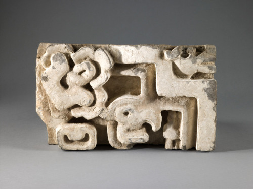 Fragment of an Architectural Frieze, Zapotec, c.600–909, Saint Louis Art Museum: Arts of Africa, Oce