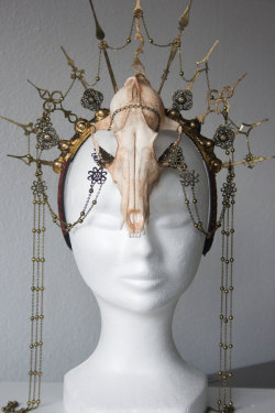 whimsy-cat: Headdresses by Fairytas. ( etsy