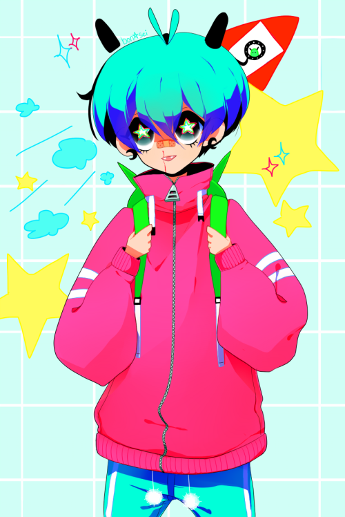 lilbonsei:Alien Boy