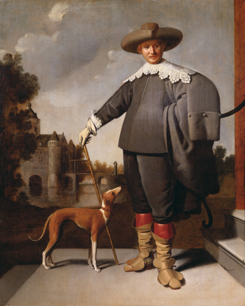 history-of-fashion: ab. 1638 Isaack Luttichuys  (attributed to) - Portrait of a Gentleman (Agnes Etherington Art Centre) 