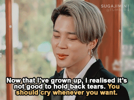 Some Comforting Words From Jimin