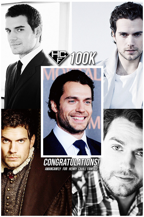 amancanfly:  Congratulations to Amancanfly’s friends over in Henry Cavill Fanpage