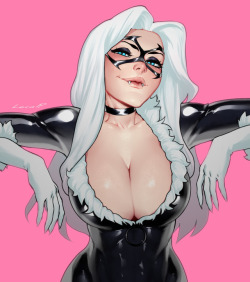 youngjusticer:  Time to go play the final chapter.Black Cat, by Lera Pi.