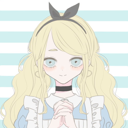 fellcurious:( Disney’s Alice is blessed to be really easy to make in doll makers lmao <3 )
