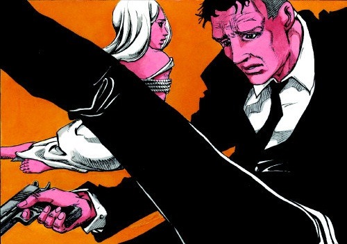 ezelsklap:  theamericandream1:  Hirohiko Araki’s interpretation The cast of “The Prestige” Liam Neeson in “Taken” Jolyne Kujo vs Neo (The Matrix) Cells Jesus Christ and Naruto  THE GOD 