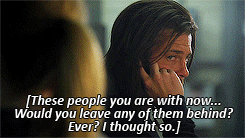 favoriteintheworld:I wouldn’t fit into a real family.You didn’t need any. You went out and made your