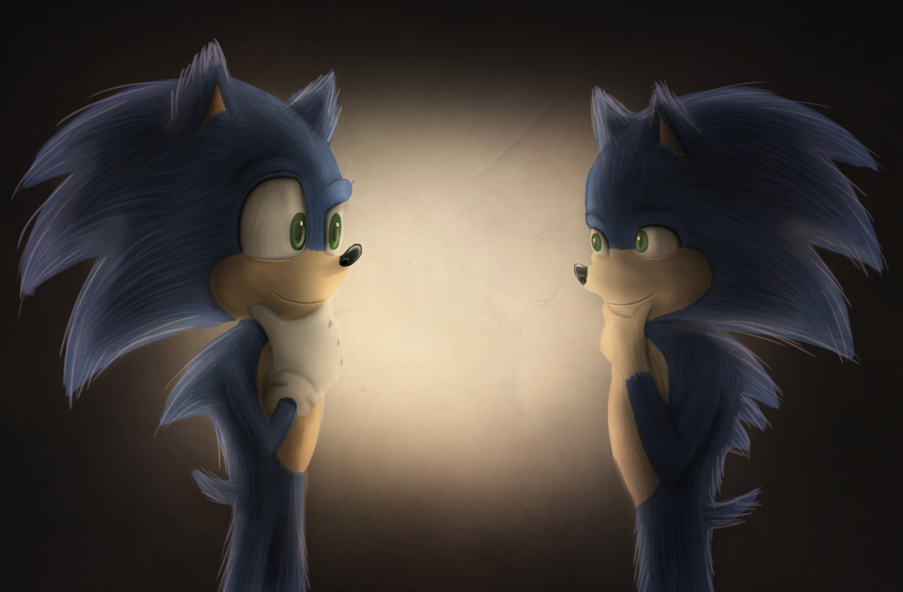 Sonic Vs Shadow (Movie) by JocelynMinions -- Fur Affinity [dot] net