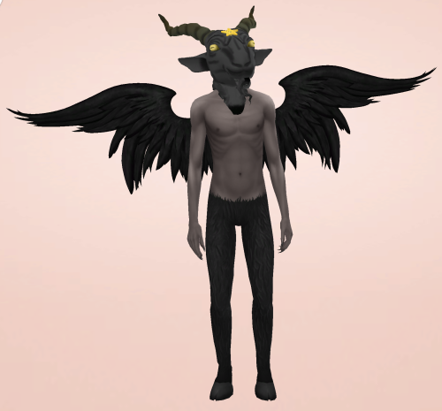I made Baphomet in the sims and following this post I will share a script mod along with the tray fi