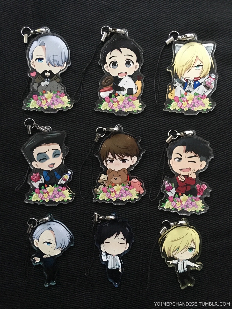 yoimerchandise: YOI x empty Chara-Forme Acrylic Straps (Vol. 3) Original Release