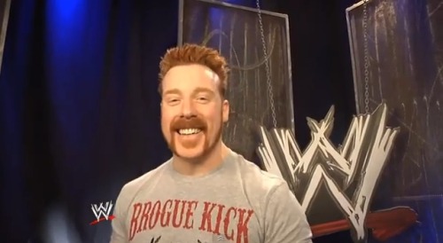 mbcenationy2j4ever:  My screen shots from Sheamus on the JBL&Cole Show :)  Funny but sexy Sheamus faces! 