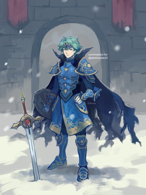 Commission for @/jaketsnake43 of Alm