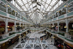 scavengedluxury:   Stephen’s Green centre. Dublin, January 2016.   