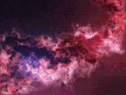 c4dexperiments:  #030 - Red Nebula Back into