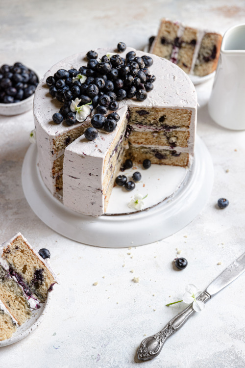 delta-breezes:Blueberry Cinnamon Cake | One Sarcastic Baker