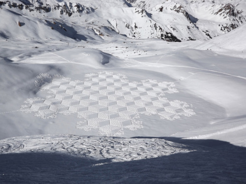 The Snow Art Of Simon Beck.