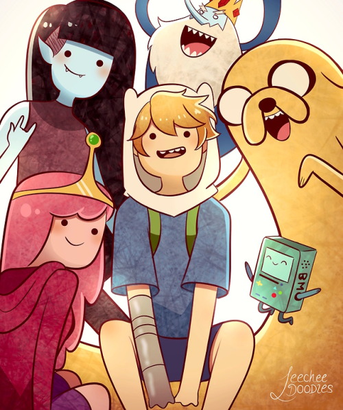 leecheedoodles:The fun will never end, Adventure Time!