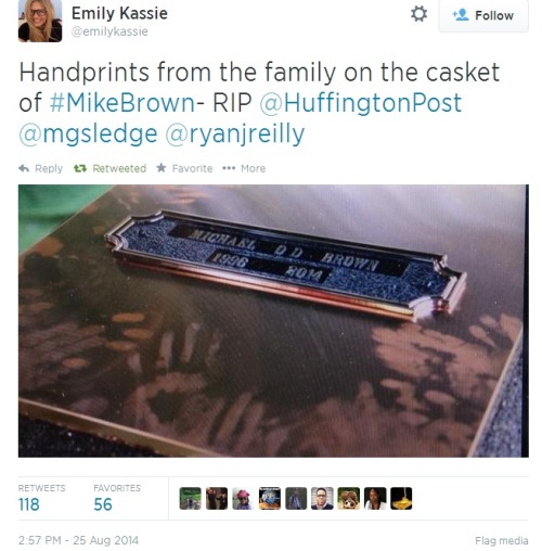 Porn photo iwriteaboutfeminism:  Michael Brown is laid