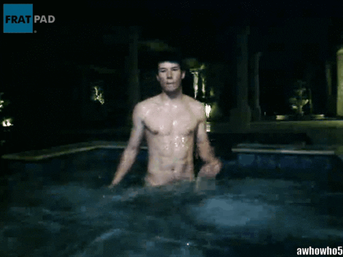 awhowho5: Bathing Beauty! - Sexy Spencer splashes around in the pool! fratmen 