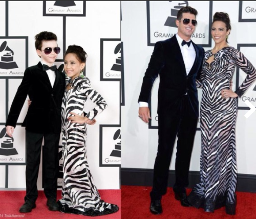 crazy-4-breezy:  phuckyopostff:  myownfashiionbook:  horansunshine:  2014 Grammy’s Red Carpet Mini-me Recreations x  Why couldn’t they do Beyonce omggggggg lmfaooooo 😭😭  i love when they do these  best part of Grammy night!! 