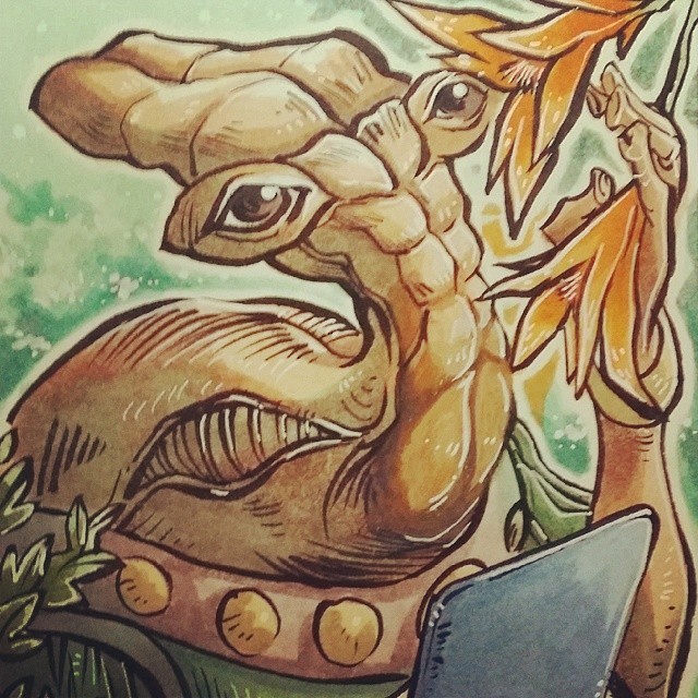 momochanners:  Busy Botanist 