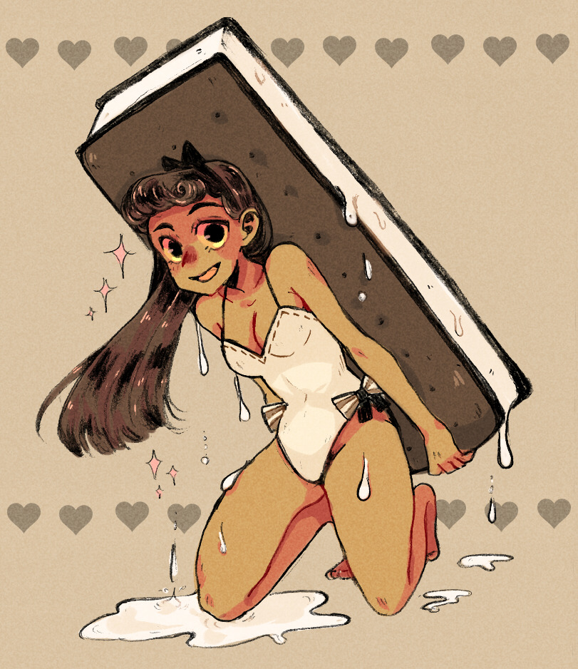 brittsart:Ice cream sandwiches were always good, but didn’t they always melt like