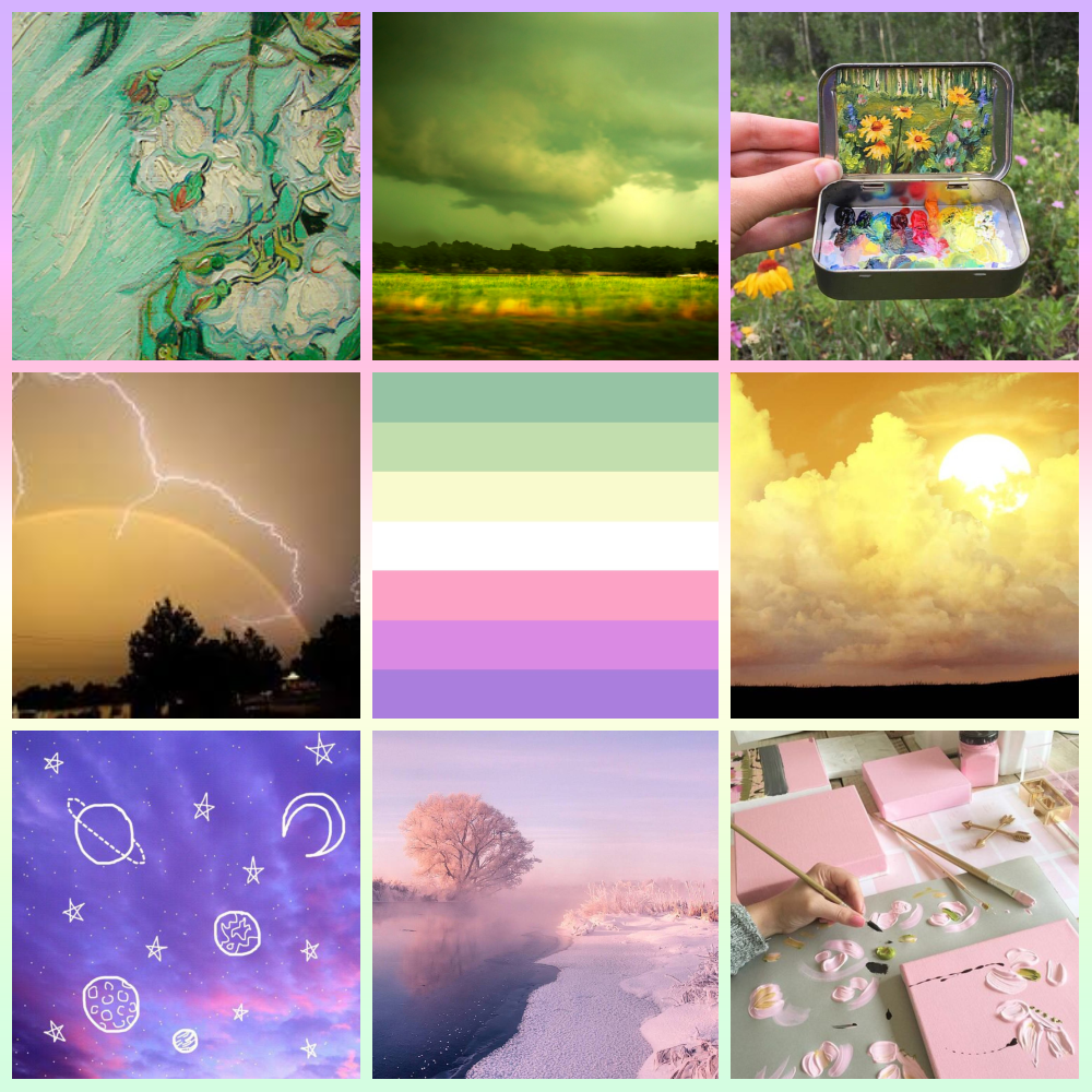 lgbt-aesthetics: Genderfae   Art &amp; Weather Aesthetic ~Requested by @imoostarss~