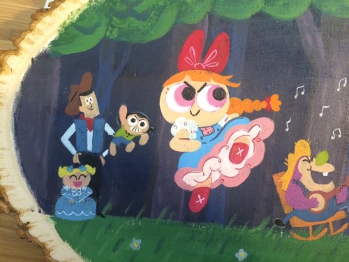 givememountaindew: Hoedown Throwdown!There is a PowerPuff Girls Gallery show at CN this week to cele
