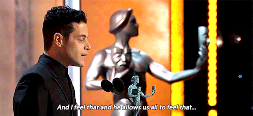 rramimalek:i thank queen and freddie mercury…