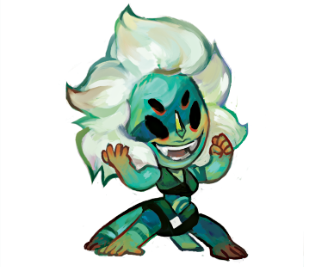 qnq: Last one before AX~ Steven //  Garnet // Amethyst // Pearl  Opal // Sugilite // Sardonyx // Rainbow Quartz   Lapis // Peridot // Jasper  Rose // Ruby&Sapphire // Peridot (New) // Stevonnie   
