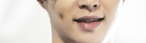  photo spam of lay’s dimple for anon! ♥ 