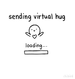 letskeeplifesimple:  In case you needed a hug tonight. This is for you! 💕 | Chibird