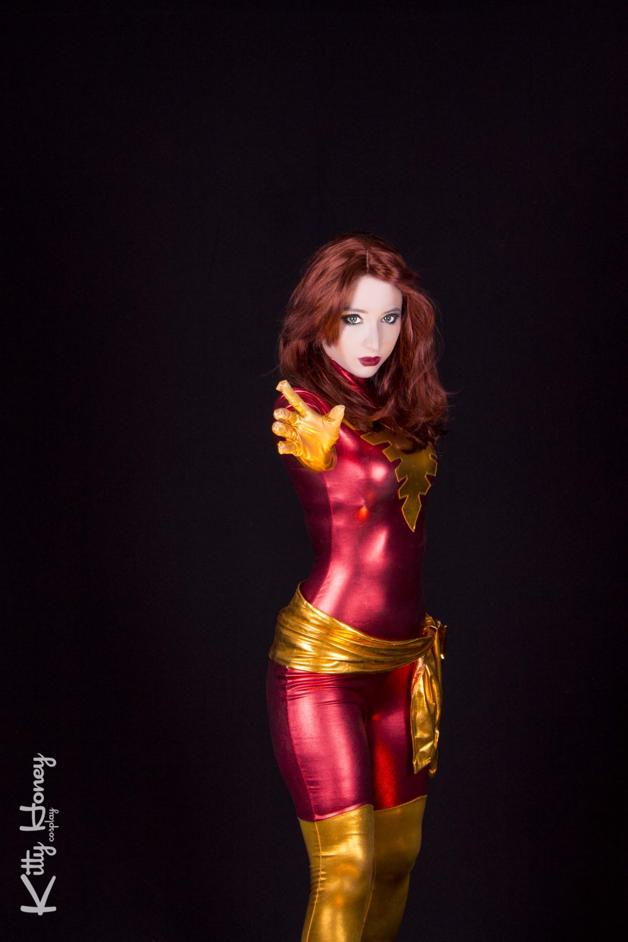 comicbookcosplay:  Dark Phoenix (X-Men) Cosplayer: Kitty Honey Facebook: facebook.com/KittyHoneyCosplay