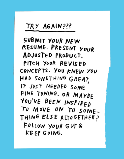 dreamplay: adamjk: WHAT TO DO WHEN YOU FAIL is a new guide to dealing with not-success, which i th