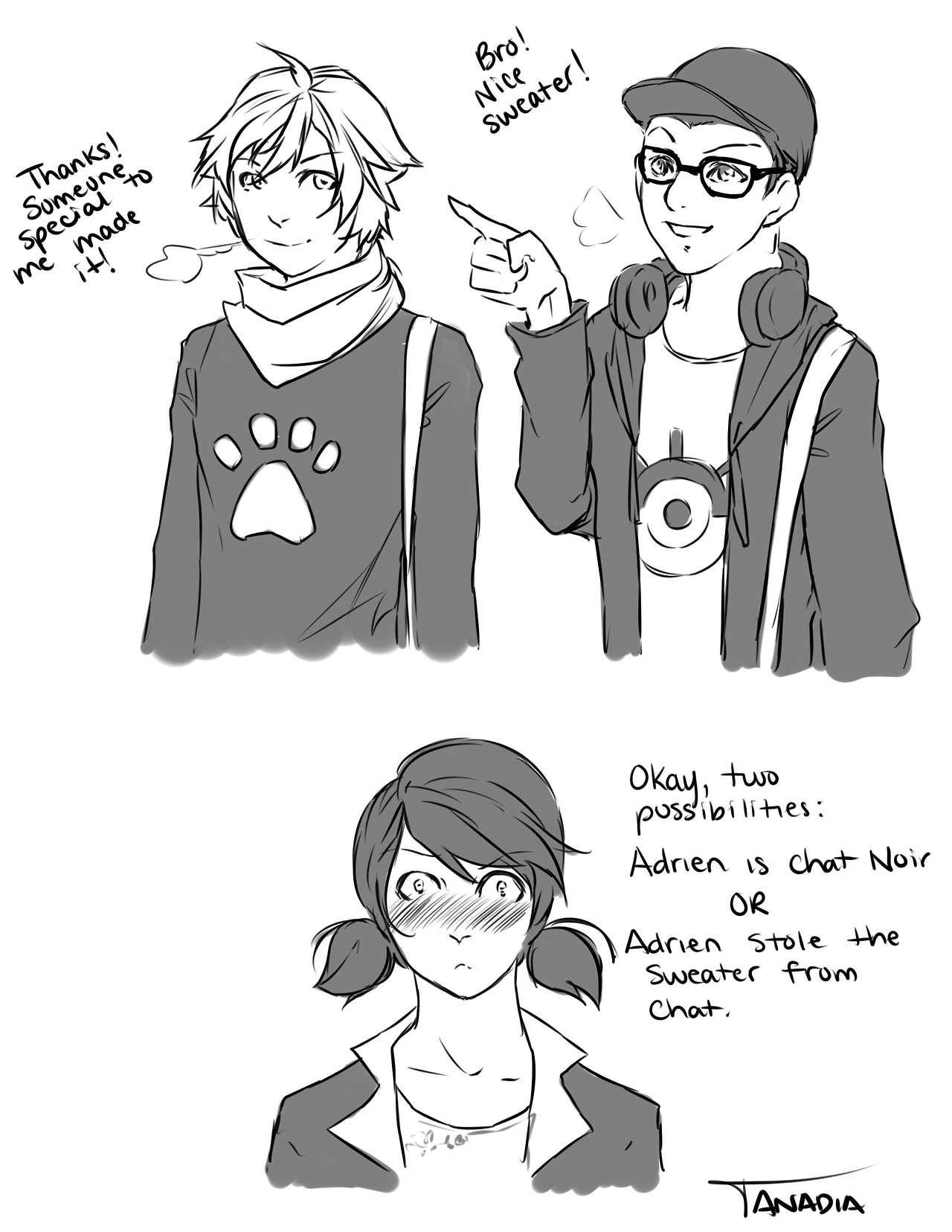 anadia-chan:  I decided I wanted to draw my own reveal. Naturally after this point,