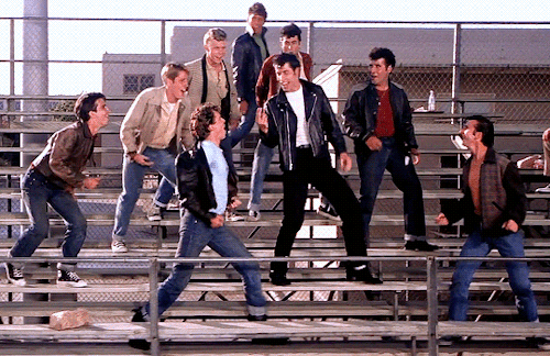 That’s cool baby, you know how it is, rockin’ and rollin’ and what not.Grease (1978) dir. Randal Kle