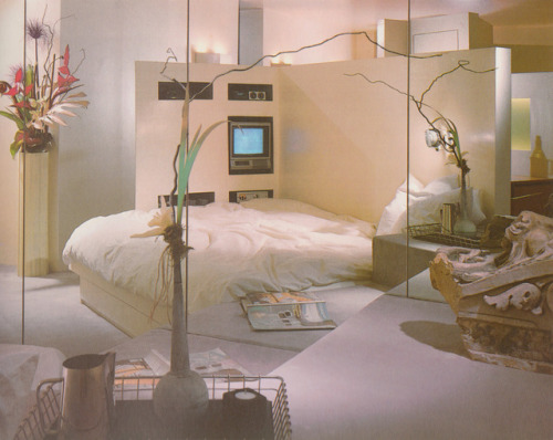 popularsizes: Manhattan apartment, mid-1980s, designed by Lewis Dolin