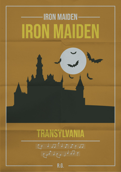 MINIMALISM + IRON MAIDEN - “Iron Maiden” (1980)Inspired by @minimal-pulse art