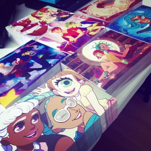 isthatwhatyoumint:Just got the #monsterpop postcards! If you missed them in the kickstarter you can 