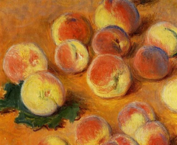 tndra:Claude Monet Peaches (detail), 883