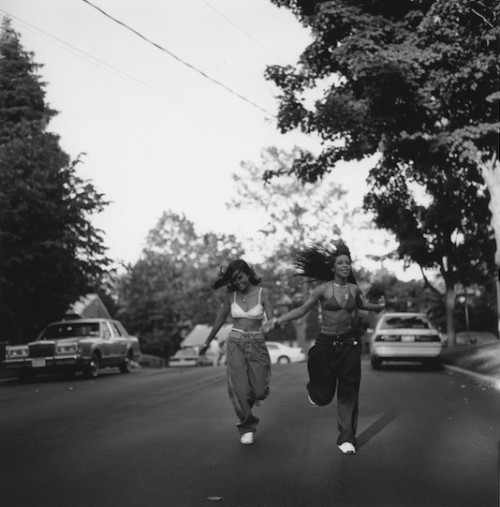 aaliyahphotos: Aaliyah & Kidada Jones photographed by Jason Keeling.