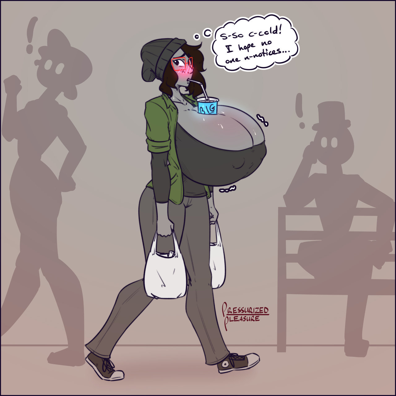 pressurizedpleasure: CM - Iced jugs  This one’s for AkemiExpansions, featuring