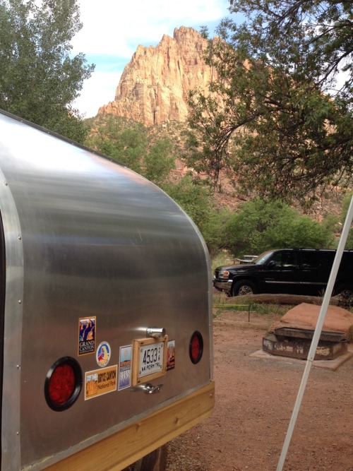 Zion National Park Part II Yesterday we woke up early and hiked The Narrows. Which was probably the 