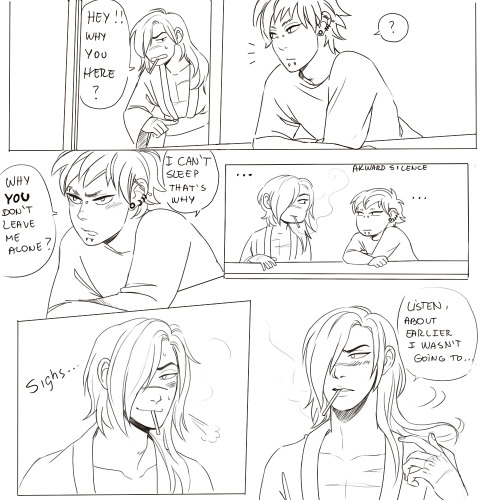 sora-mimi-desu:  Continuation of http://sora-mimi-desu.tumblr.com/post/96291557534 Aoba ship them! ok, this get a little bit longer than I was planning, but I hope you can enjoy this silly NoiKou comic! It was so much fun to do <3. And please don’t