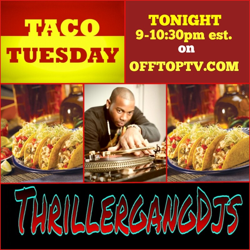 OFFTOPTV. TACO TUESDAY’S 9-10:30 pm est. TONIGHT!!! on OFFTOPTV.COM
“OFFTOPTV. TACO TUESDAY’S
9-10:30 pm est. on Offtoptv.com #DEEP,
#HOUSEMUSIC,
#JAZZYHOUSE
#DUBSTEP,
#E…”
View Post