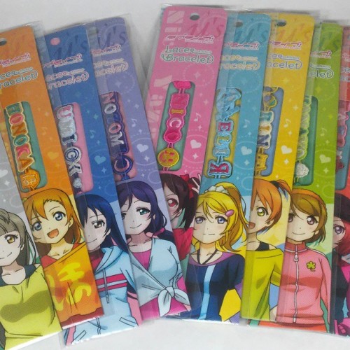 We will have these #lovelive lace bracelets on our site soon!  #loveliveschoolidolfestival #lovelive