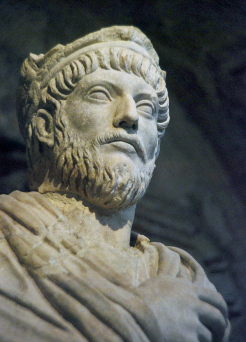 myglyptothek:Emperor Julian the Apostate. Second half of IV century. Greek marble (from Naxos?). Mus