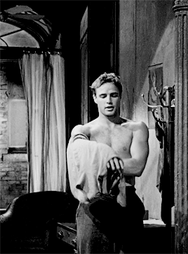 babeimgonnaleaveu:“Be comfortable”. That’s my motto up where I come from. Marlon Brando in A Streetcar Named Desire (1951)