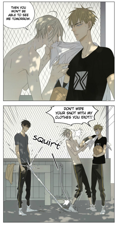 Old Xian update of [19 Days], translated by Yaoi-BLCD. IF YOU USE OUR TRANSLATIONS YOU MUST CREDIT BACK TO THE ORIGINAL AUTHOR!!!!!! (OLD XIAN). DO NOT USE FOR ANY PRINT/ PUBLICATIONS/ FOR PROFIT REASONS WITHOUT PERMISSION FROM THE AUTHOR!!!!!!!!!!!Previo