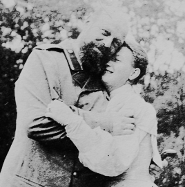 historyofromanovs:  “A big squeeze to your hand and face. Thinking of you. Love
